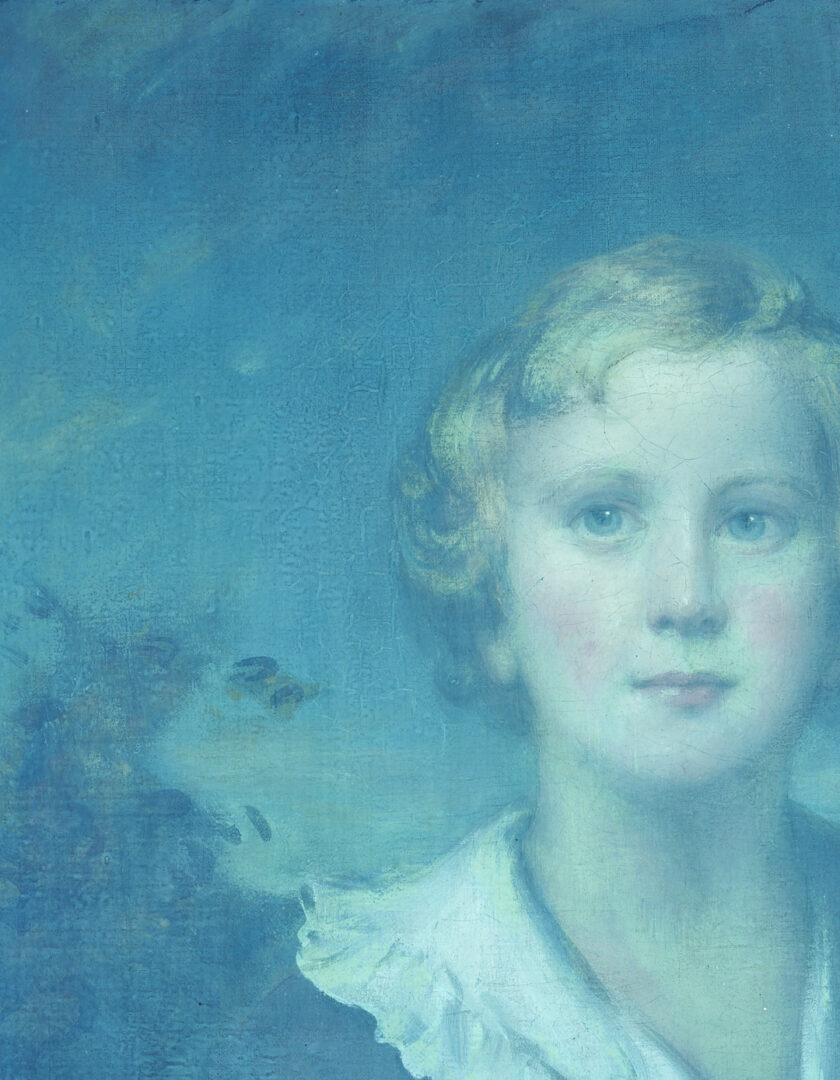 Lot 130: English School, 18th Century Portrait of a Boy