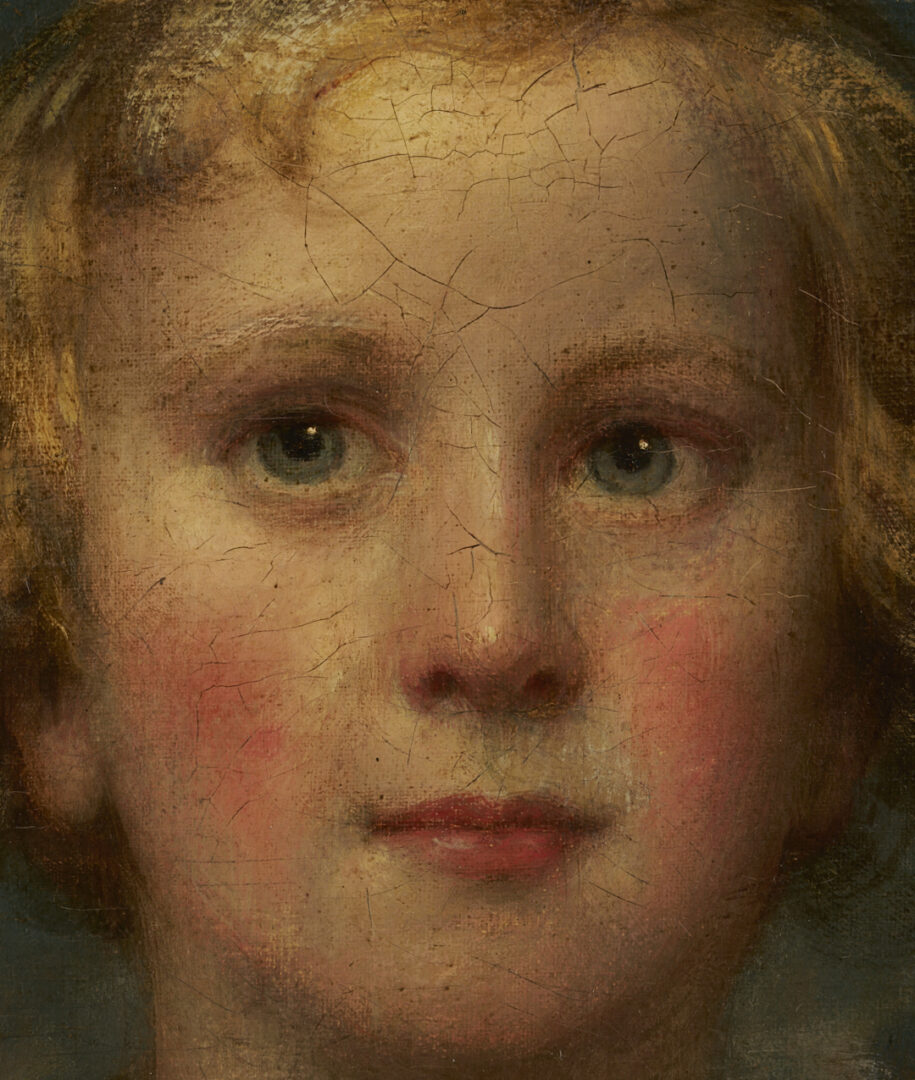 Lot 130: English School, 18th Century Portrait of a Boy