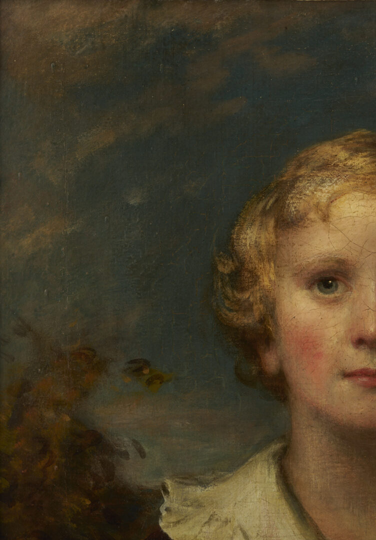 Lot 130: English School, 18th Century Portrait of a Boy