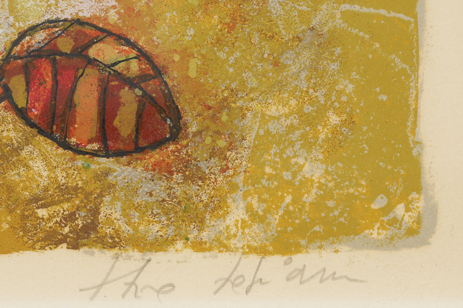 Lot 1313: 2 Modernist Lithographs, Max Papart, Trapeze; & Theo Tobiasse, Song of Songs