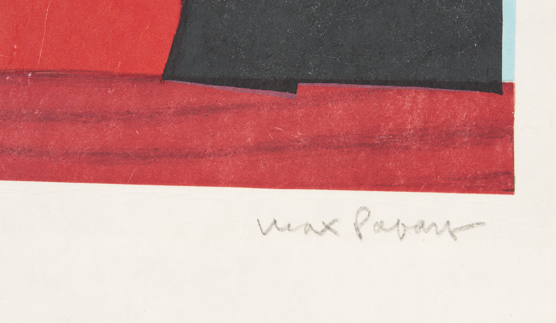 Lot 1313: 2 Modernist Lithographs, Max Papart, Trapeze; & Theo Tobiasse, Song of Songs