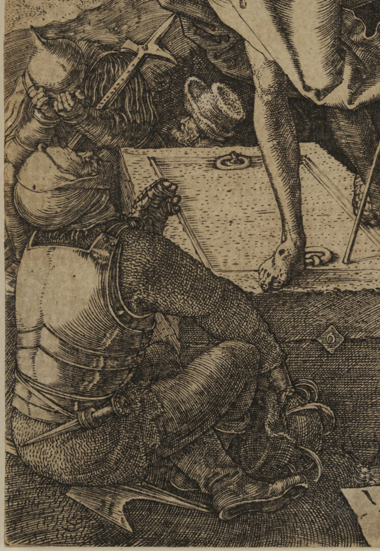 Lot 135: Durer Engraving, The Resurrection from the Engraved Passion
