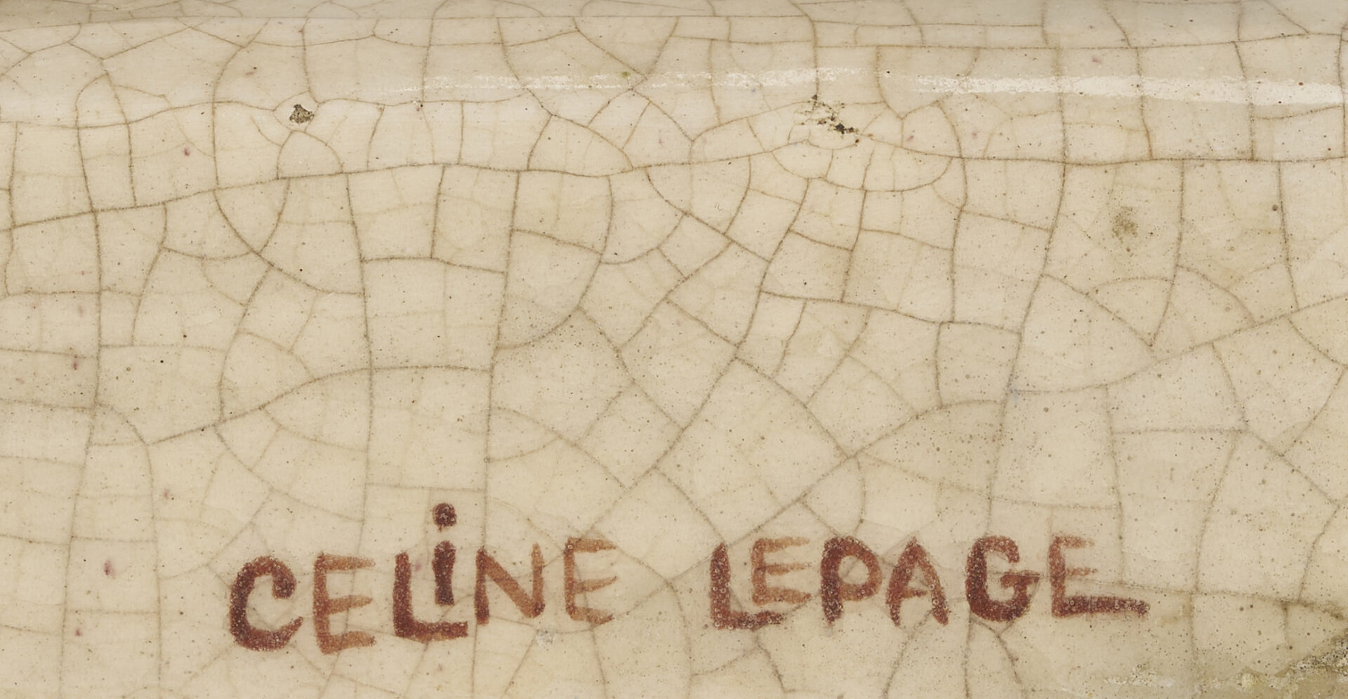 Lot 143: Celine Lepage “Moroccan Woman” Ceramic Sculpture