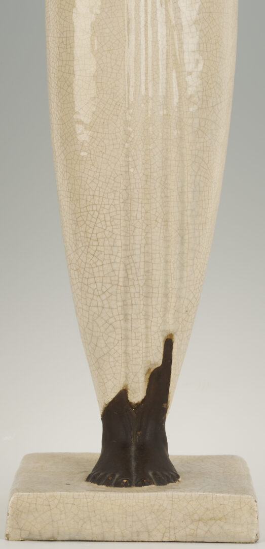 Lot 143: Celine Lepage “Moroccan Woman” Ceramic Sculpture
