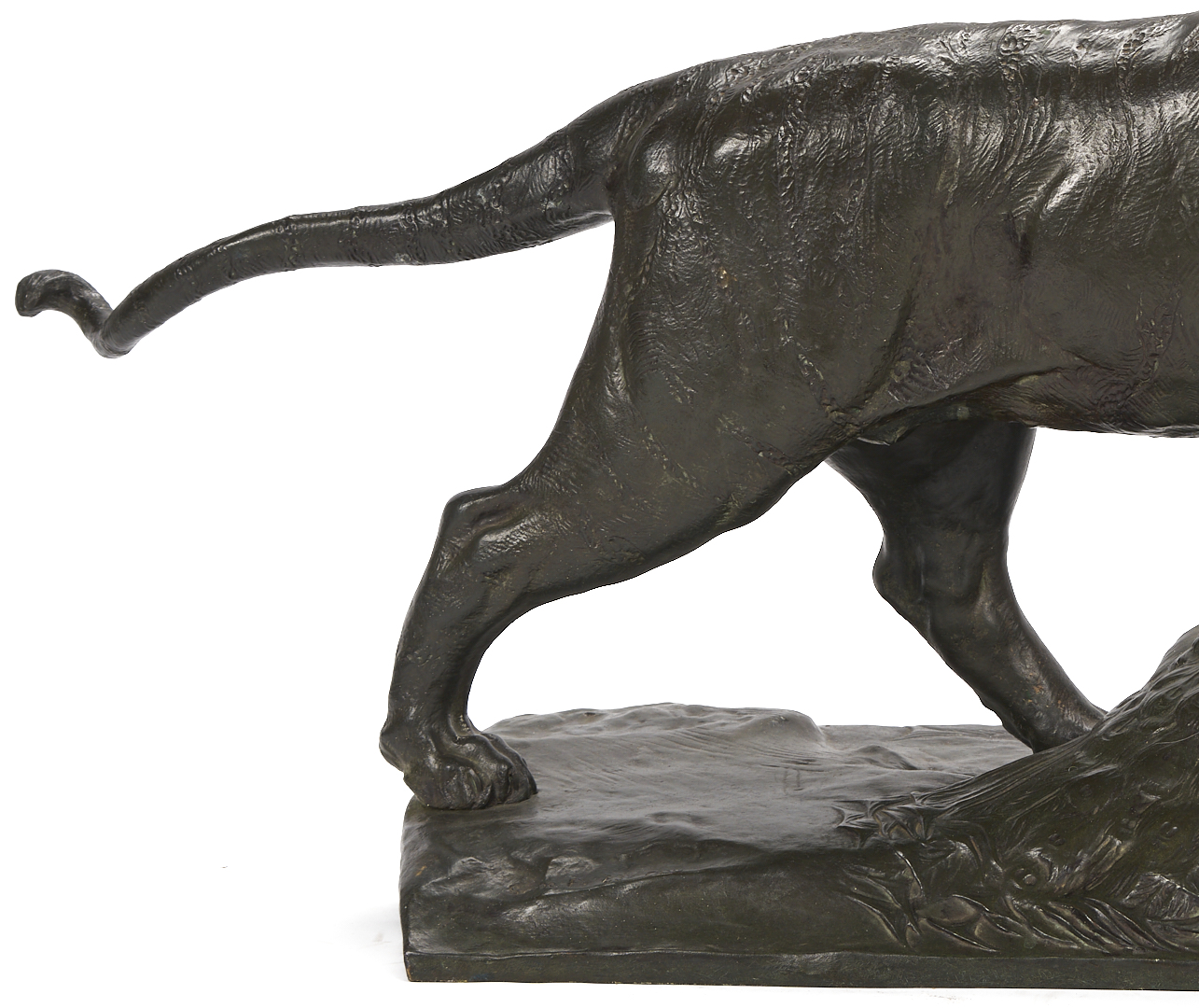 Lot 144: Bronze Lioness & Cubs Sculpture, Auguste Cain