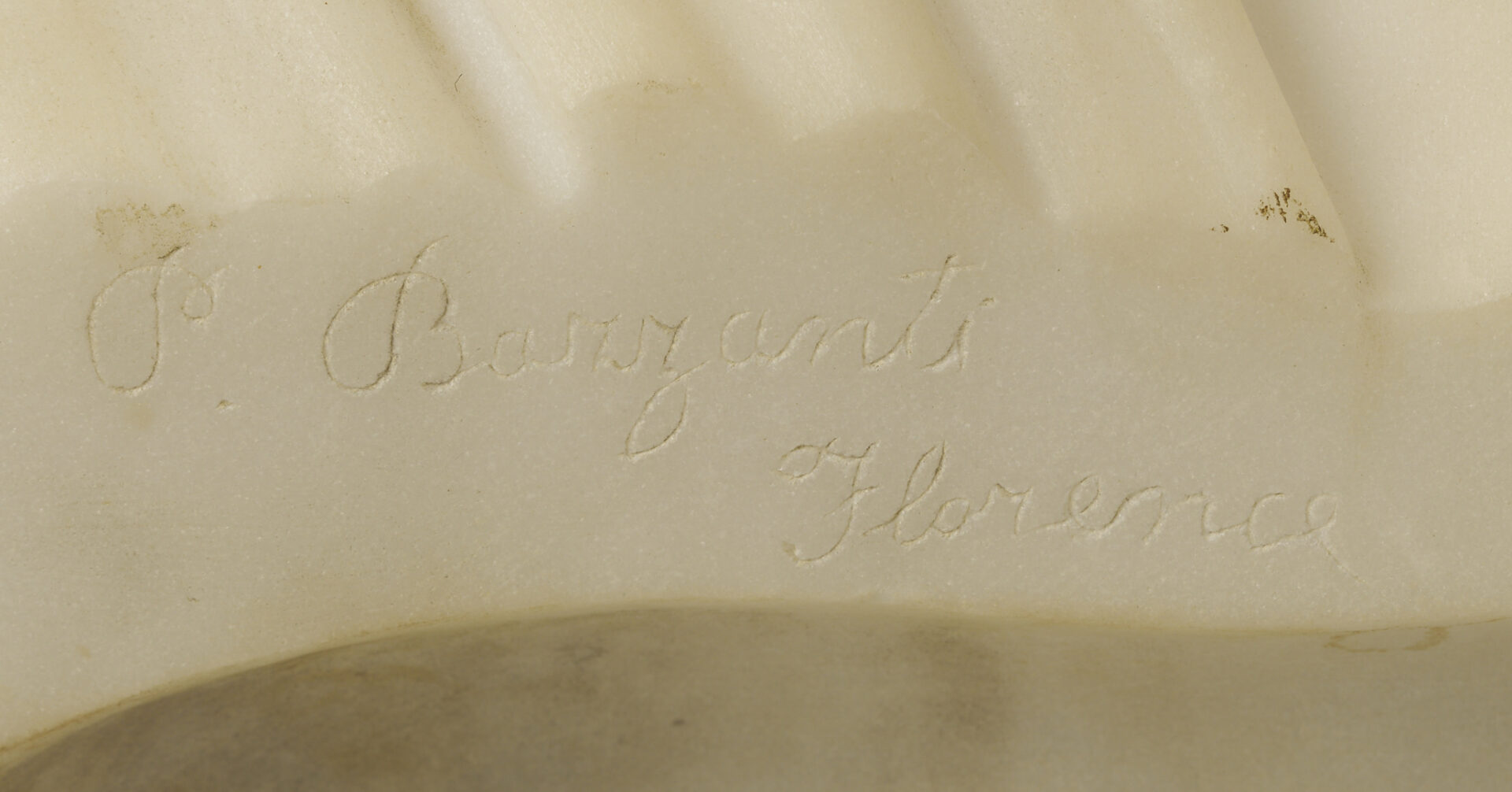 Lot 146: Large Pietro Bazzanti Marble Bust of Diana