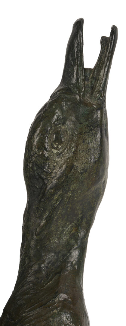 Lot 148: Edward Berge Bronze Fountain, Duck Mother