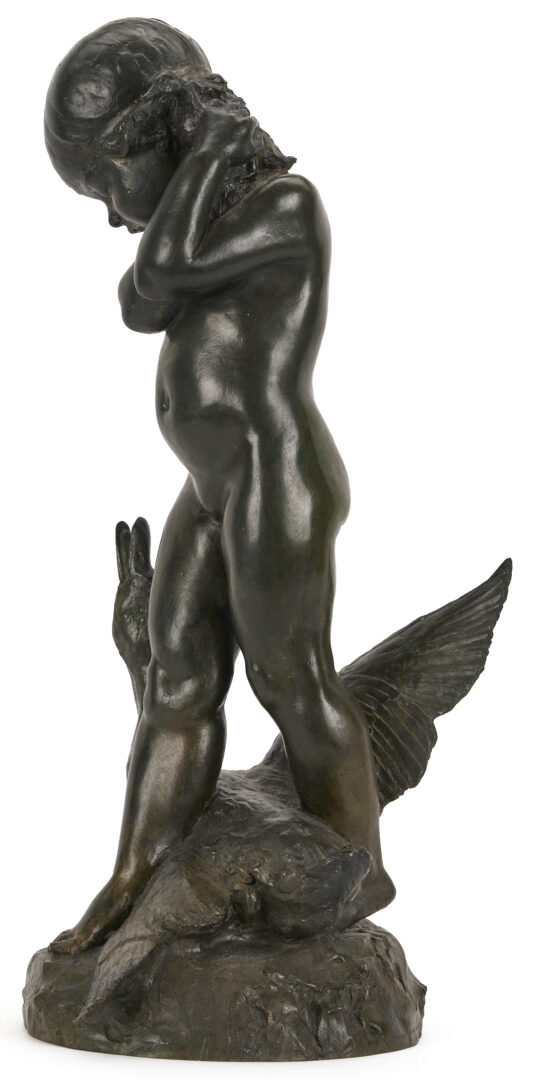 Lot 148: Edward Berge Bronze Fountain, Duck Mother