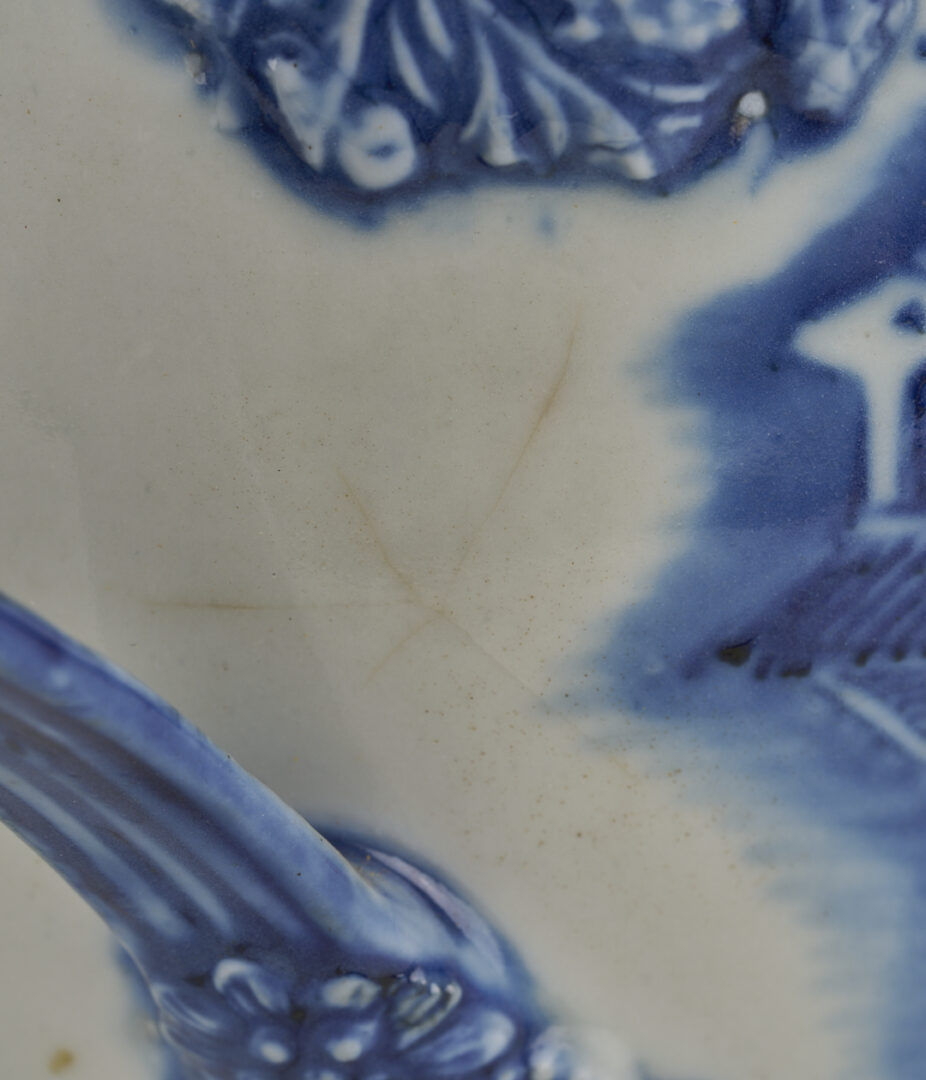 Lot 14: 2 Large Chinese Export Nanking Cider Pitchers