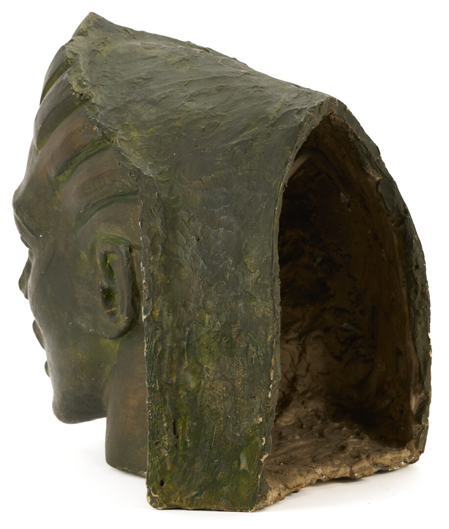 Lot 150: Wheeler Williams Plaster Sculpture of a Head