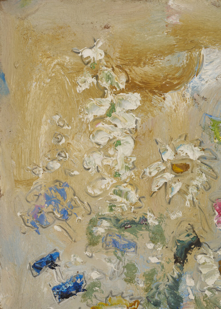 Lot 157: Sterling Strauser Floral Still Life Painting, 22 x 18 in.