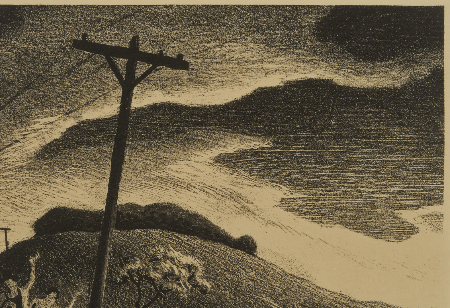 Lot 161: Thomas Hart Benton American Regionalist Lithograph, The Boy