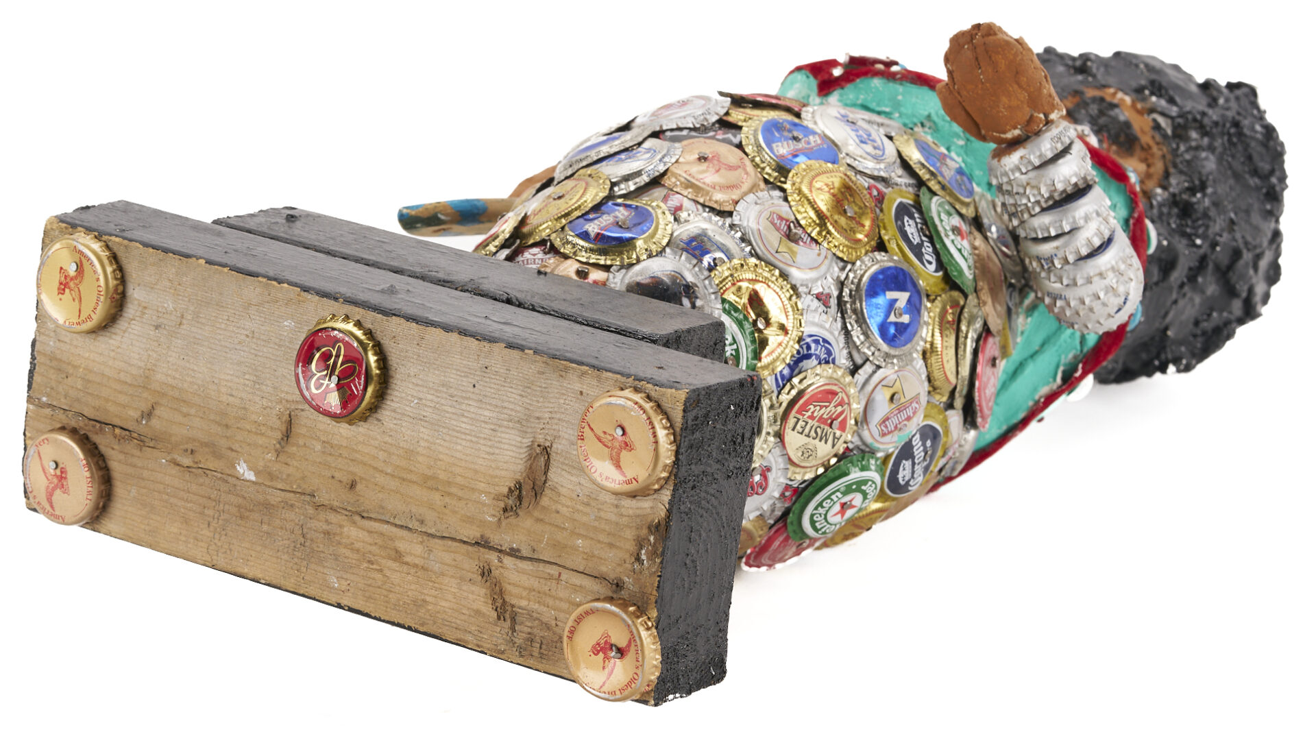 Lot 163: Gregory Warmack Mr. Imagination Sculpture, Self Portrait
