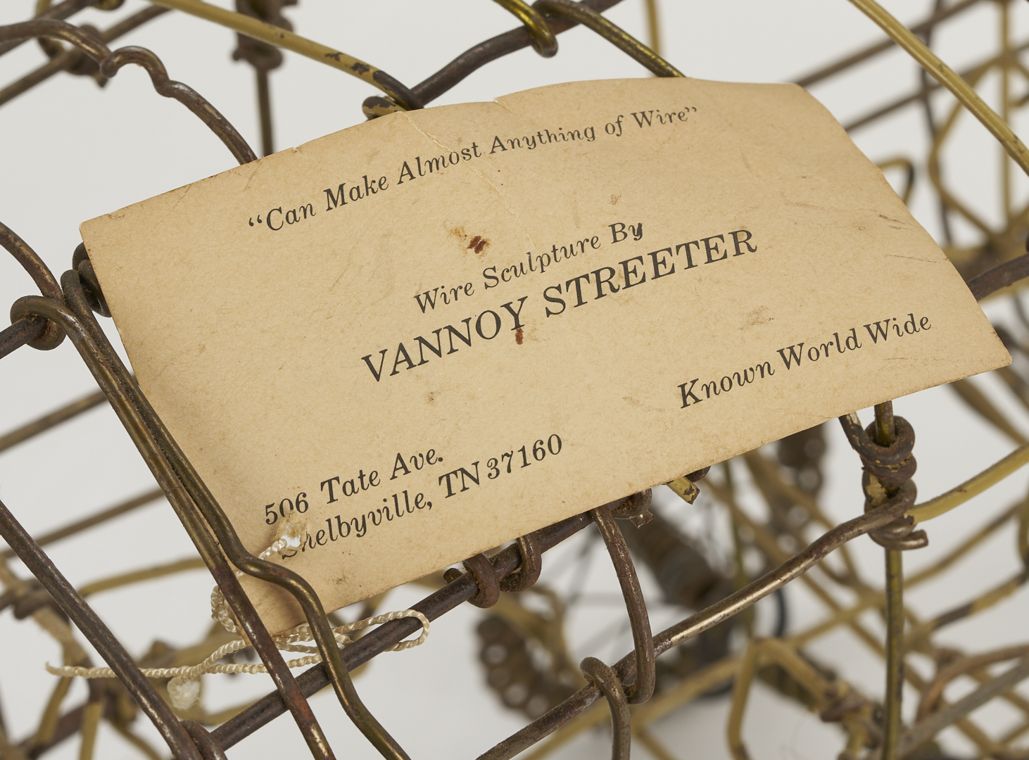 Lot 171: Vannoy Streeter Folk Art School Bus, Articulated