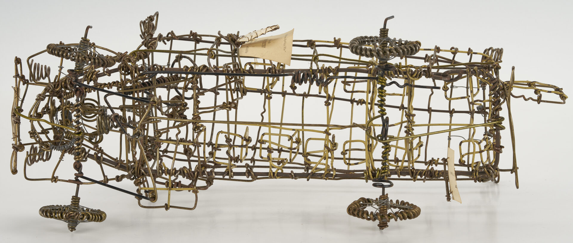 Lot 171: Vannoy Streeter Folk Art School Bus, Articulated