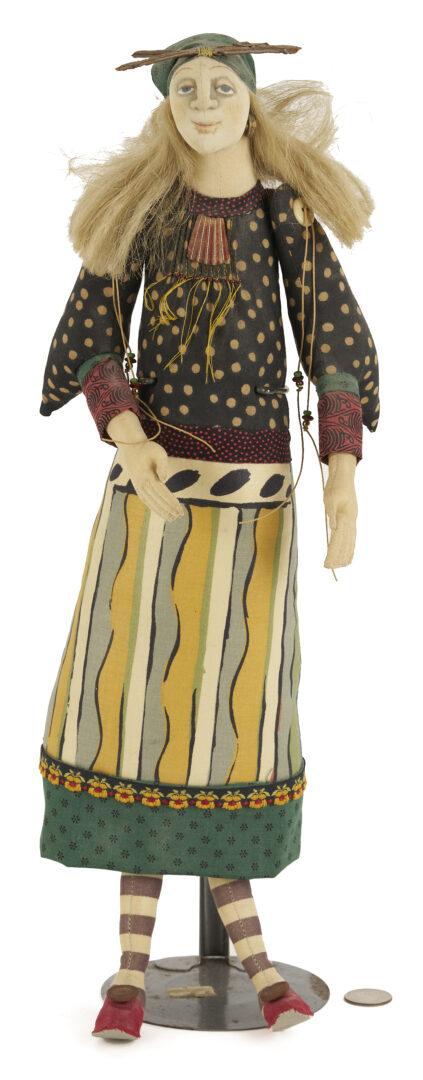Lot 172: Akira Blount Peasant Doll