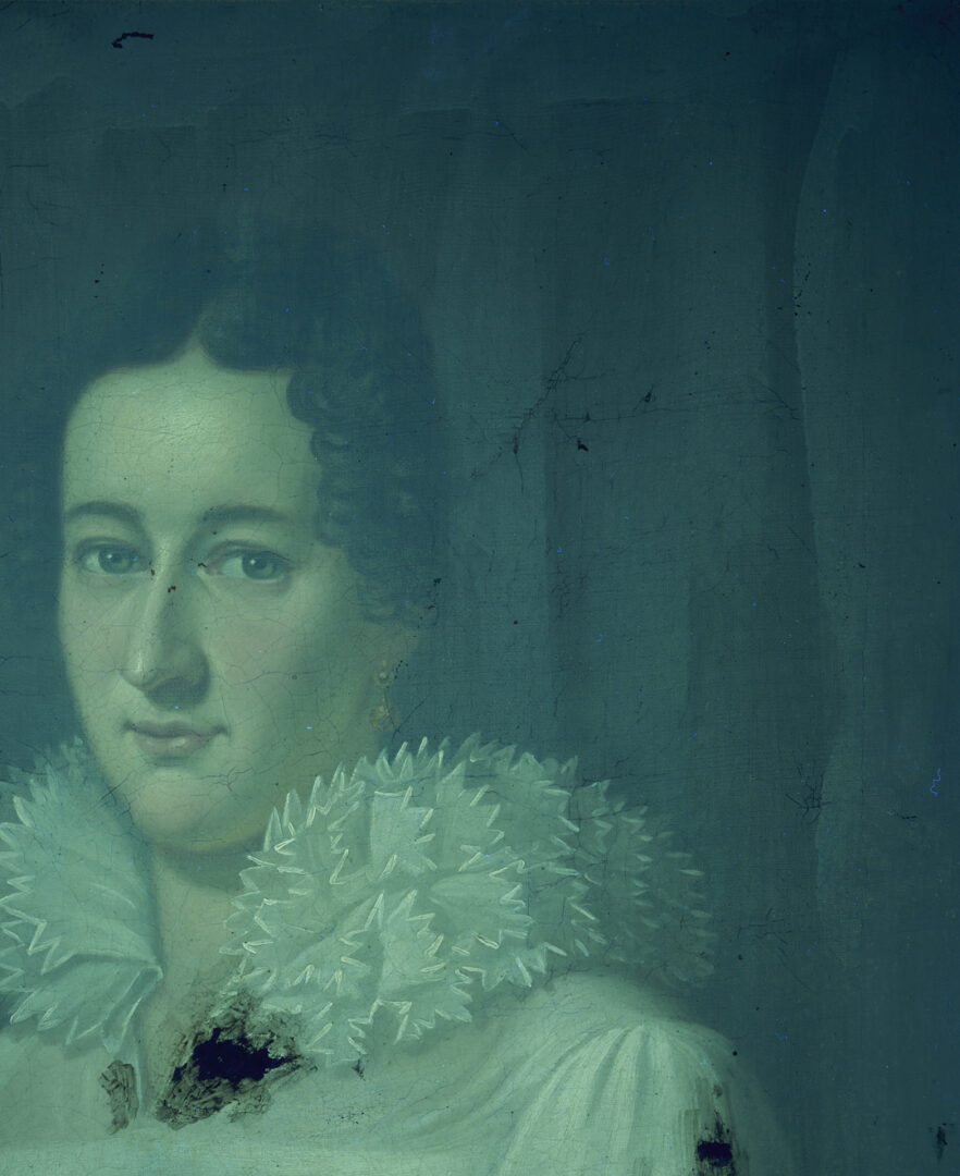 Lot 195: Francis M. Drexel O/C Portrait of Harriotte Craig Cowan, PA / TN
