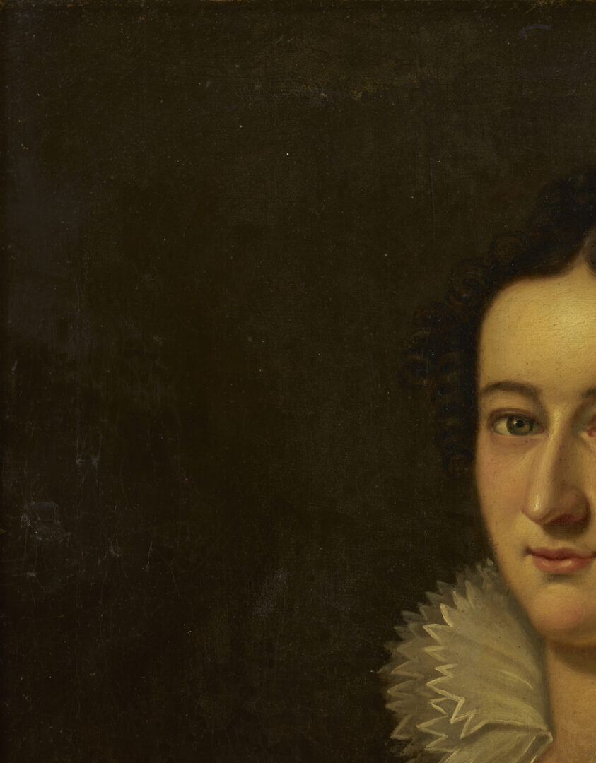 Lot 195: Francis M. Drexel O/C Portrait of Harriotte Craig Cowan, PA / TN