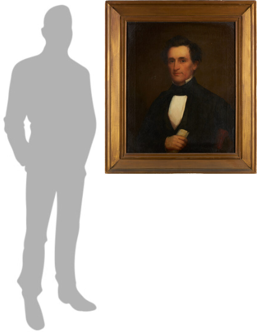 Lot 197: Washington Cooper, TN Portrait of Hardin Bostick of Nashville