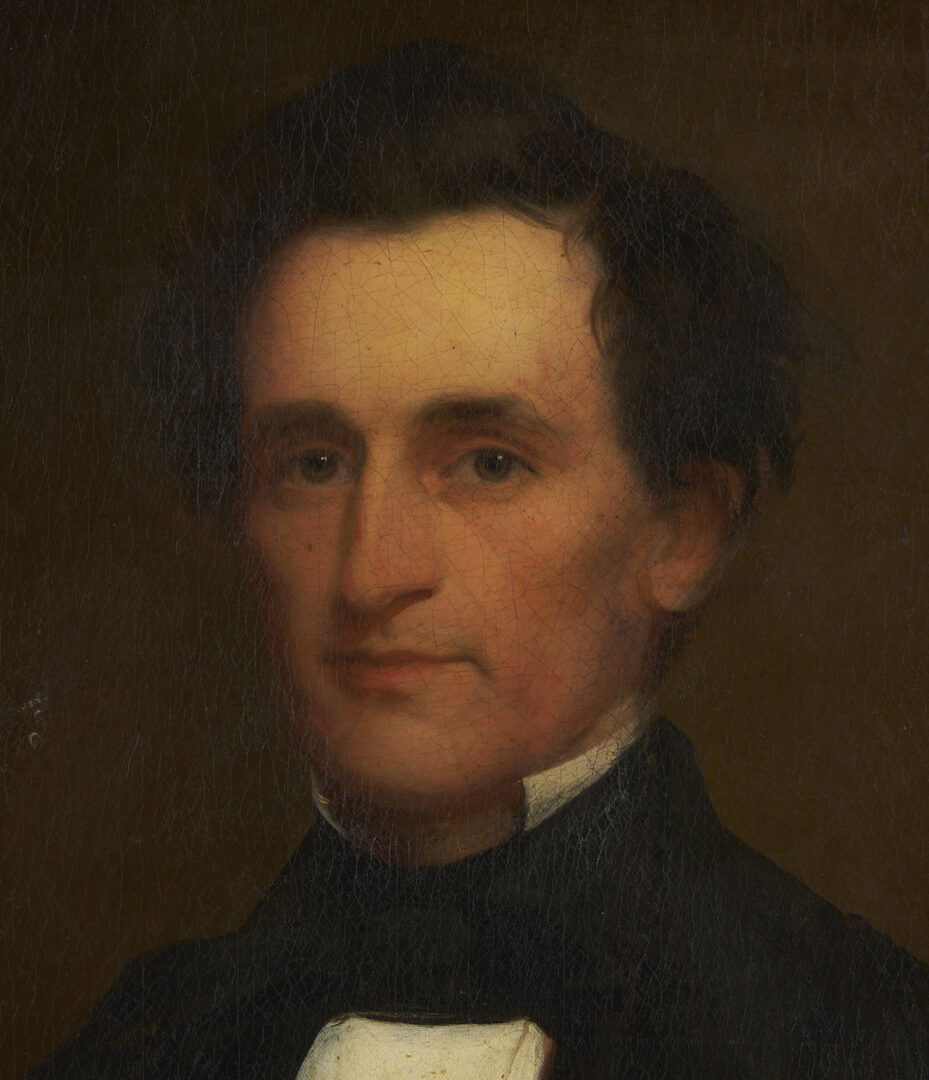 Lot 197: Washington Cooper, TN Portrait of Hardin Bostick of Nashville