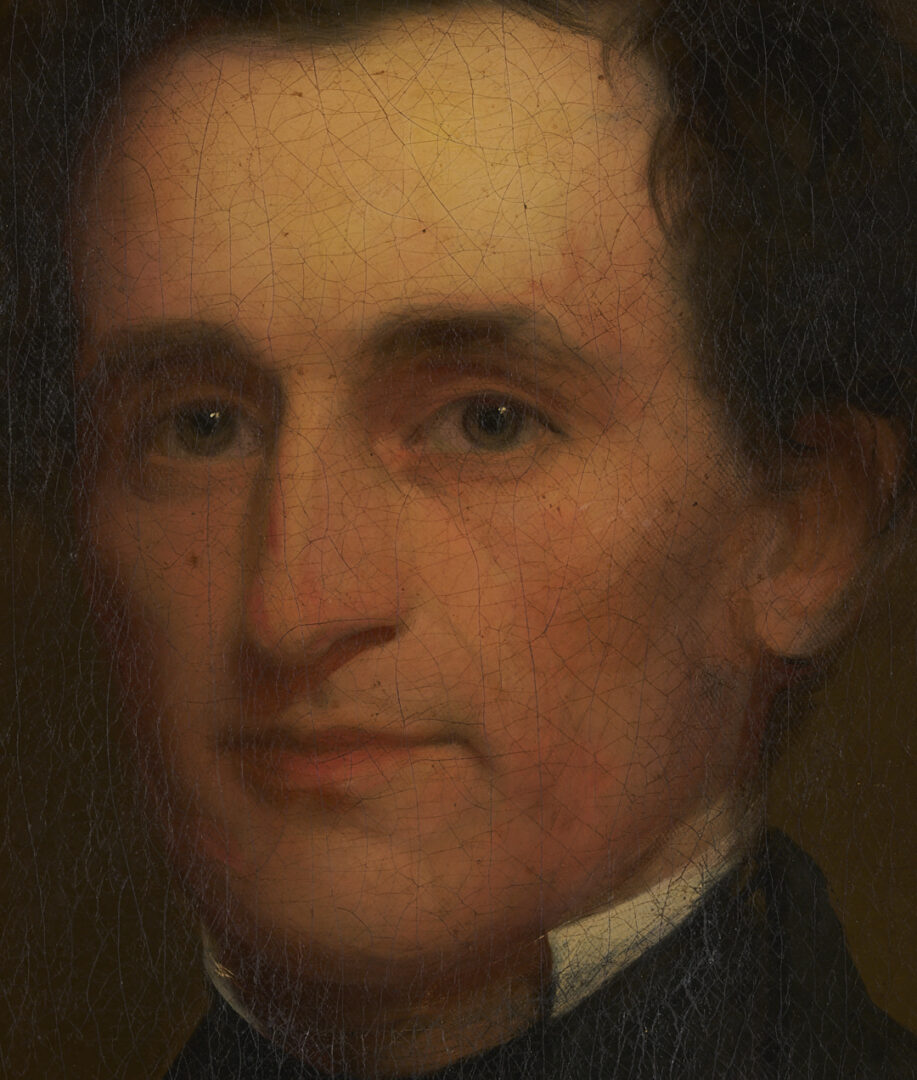 Lot 197: Washington Cooper, TN Portrait of Hardin Bostick of Nashville