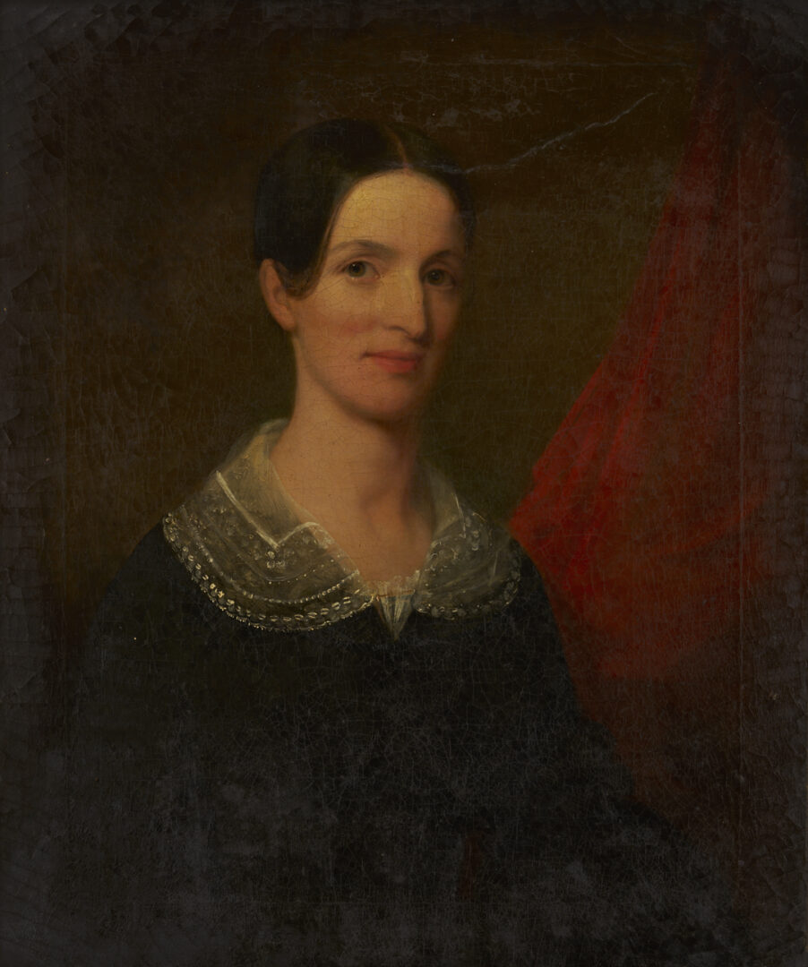 Lot 198: Washington Cooper TN Portrait of Margaret Litton Bostick of Nashville
