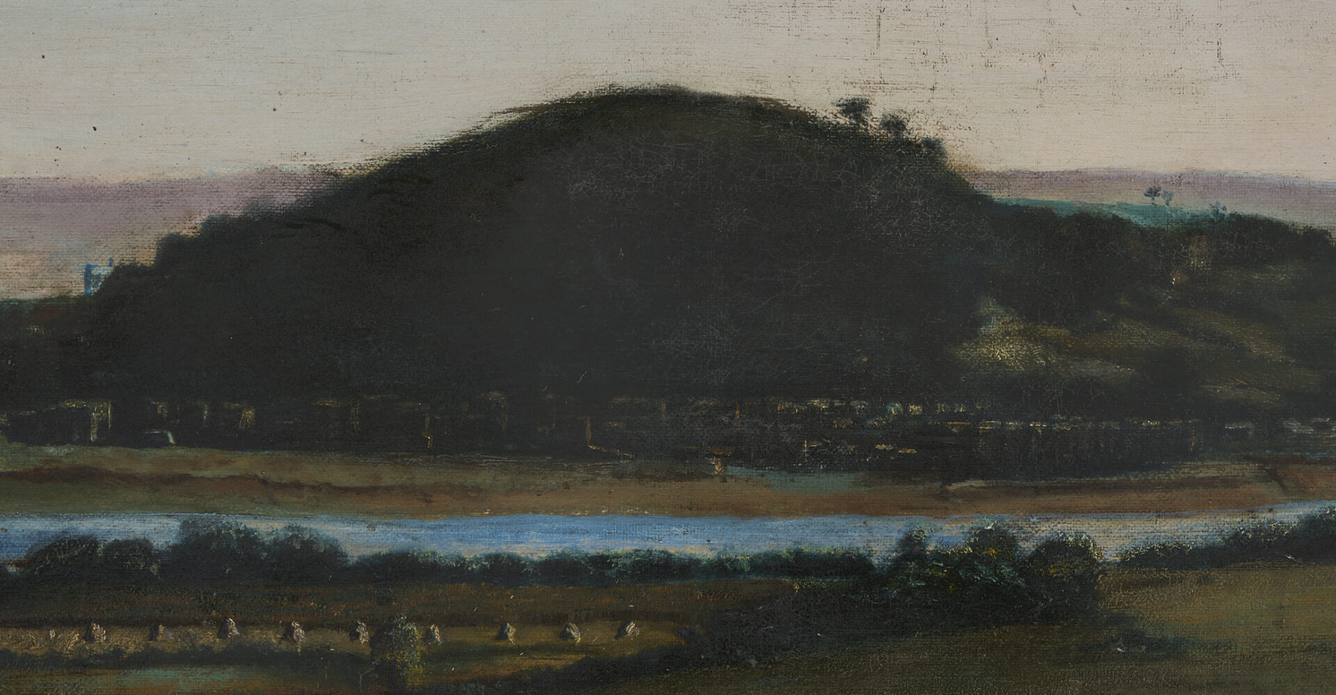Lot 200: S.L. Owens Chattanooga Panoramic Painting, c. 1900