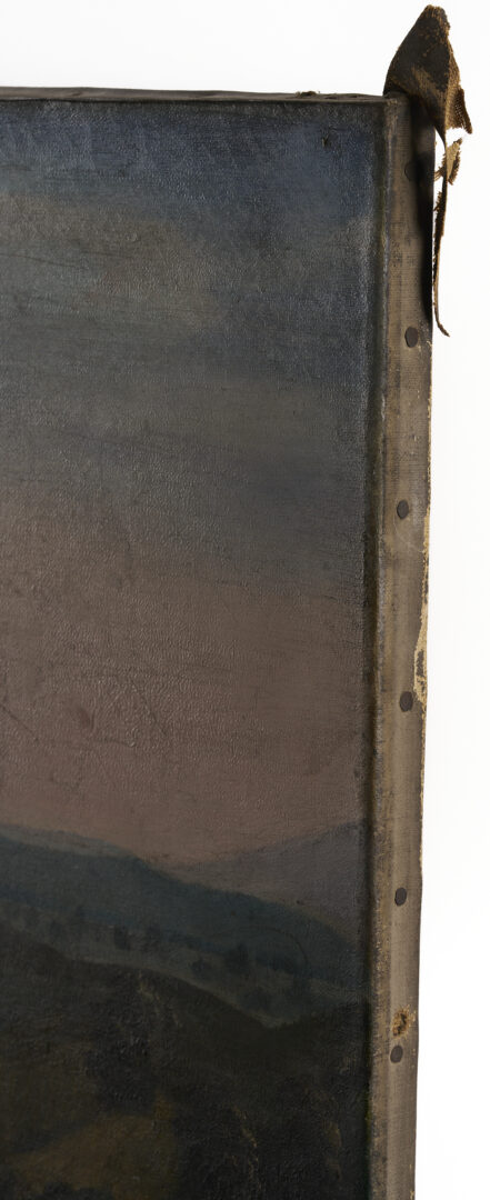 Lot 200: S.L. Owens Chattanooga Panoramic Painting, c. 1900