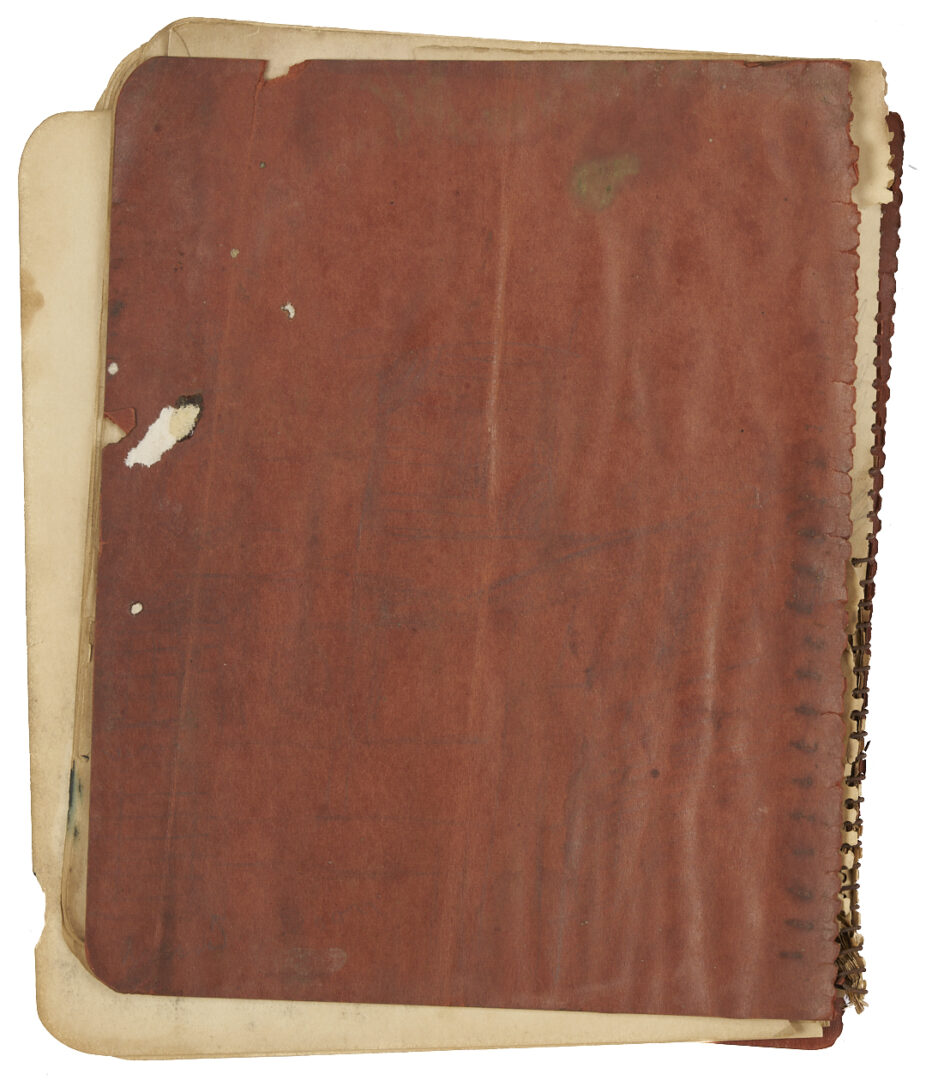 Lot 207: Joseph Delaney Sketchbook, 37 Works on Paper Incl. Religious & NYC Scenes