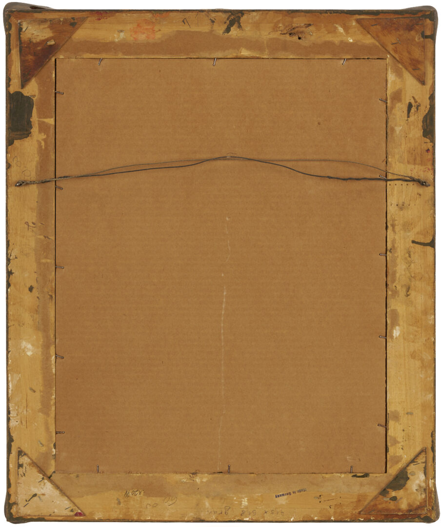 Lot 208: Charles Inzer O/B Portrait of a Girl