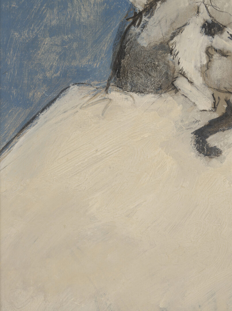 Lot 208: Charles Inzer O/B Portrait of a Girl