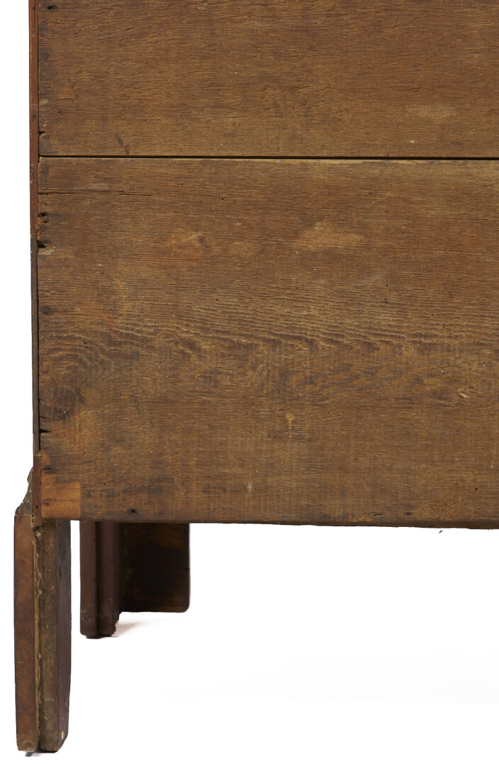 Lot 209: East TN Chippendale Tall Chest, Documented MESDA, Art & Mystery