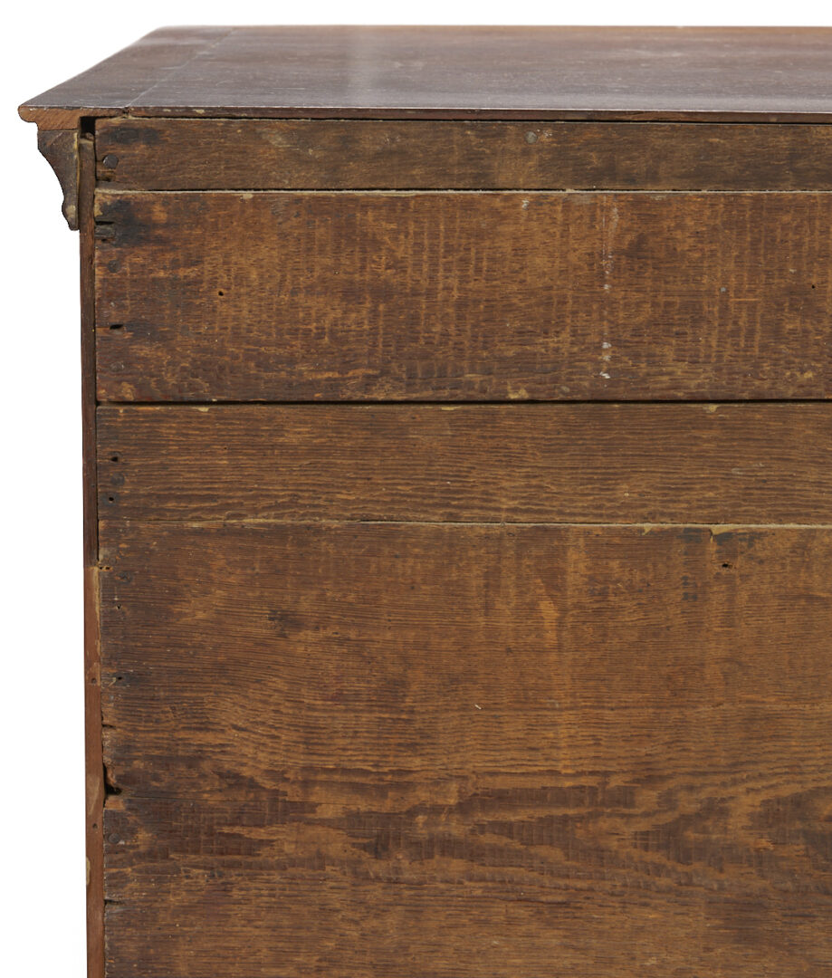 Lot 209: East TN Chippendale Tall Chest, Documented MESDA, Art & Mystery