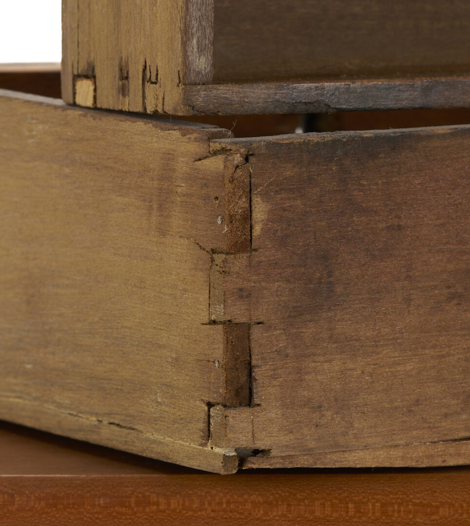 Lot 211: Miniature TN Chest of Drawers, Illus. Art & Mystery of Tennessee Furniture