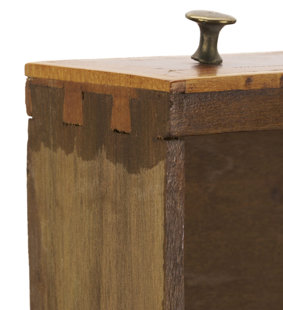 Lot 211: Miniature TN Chest of Drawers, Illus. Art & Mystery of Tennessee Furniture