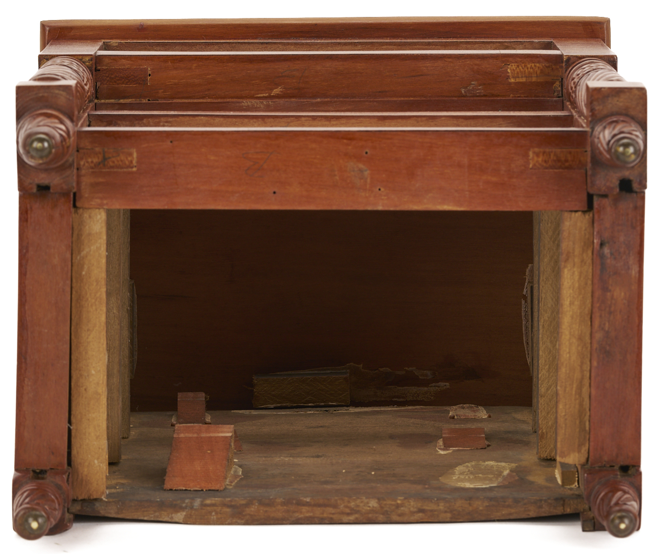 Lot 211: Miniature TN Chest of Drawers, Illus. Art & Mystery of Tennessee Furniture