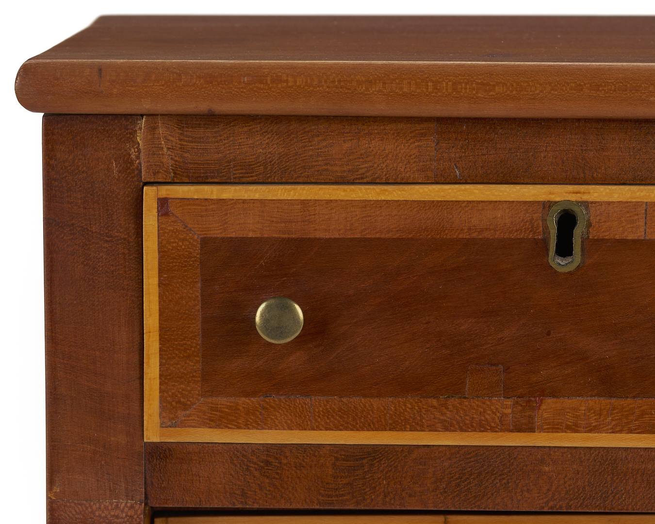 Lot 211: Miniature TN Chest of Drawers, Illus. Art & Mystery of Tennessee Furniture