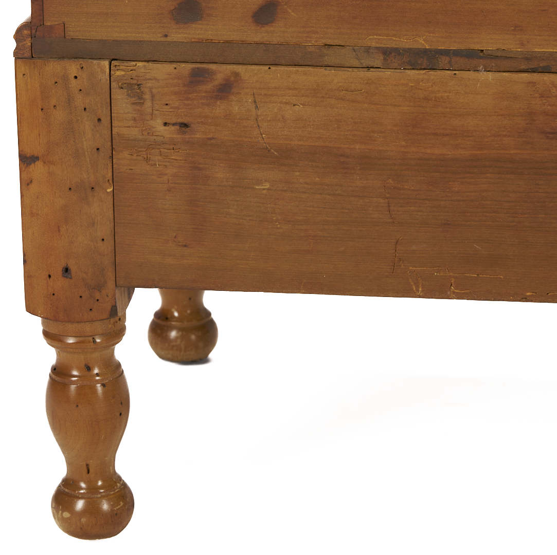 Lot 212: Southern Sheraton Tiger Maple Sugar Chest