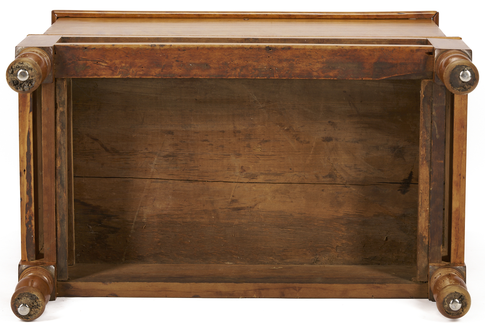 Lot 212: Southern Sheraton Tiger Maple Sugar Chest