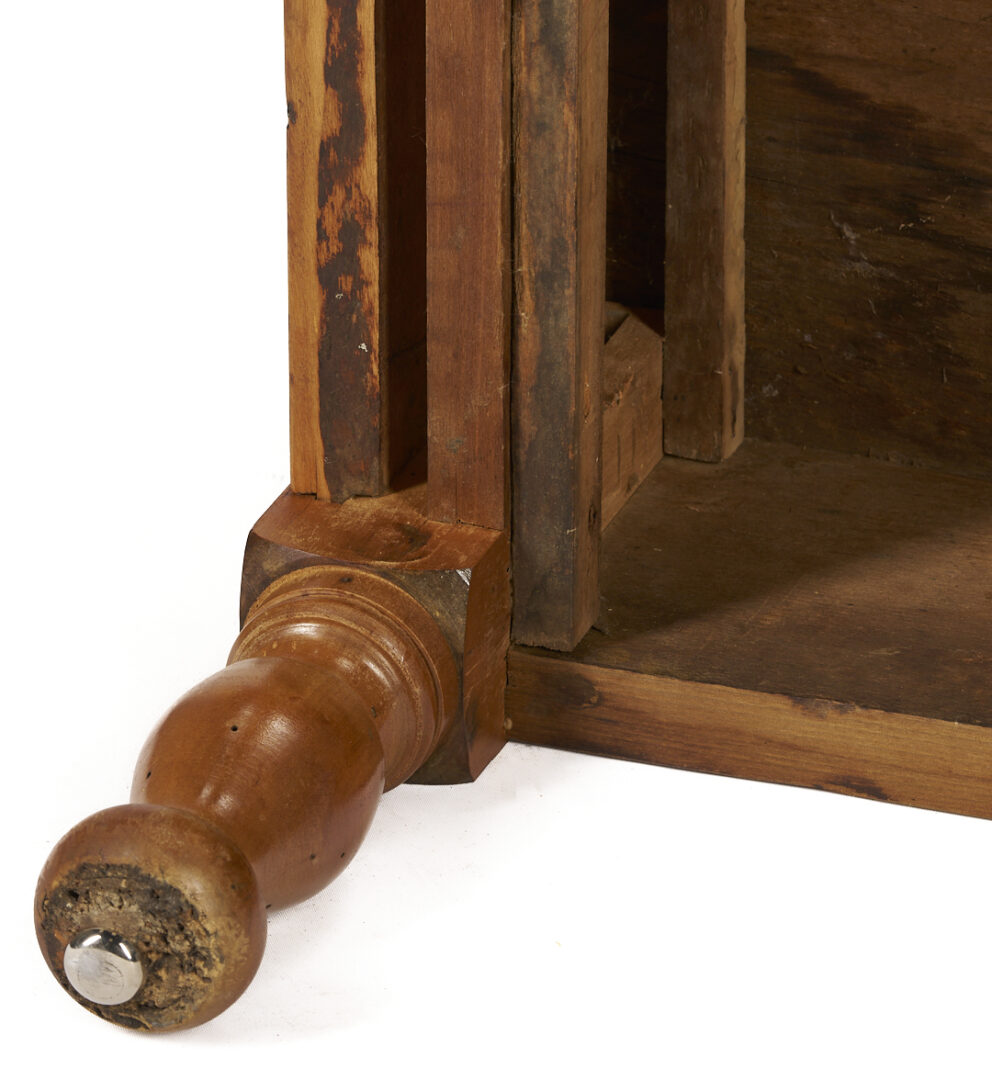 Lot 212: Southern Sheraton Tiger Maple Sugar Chest