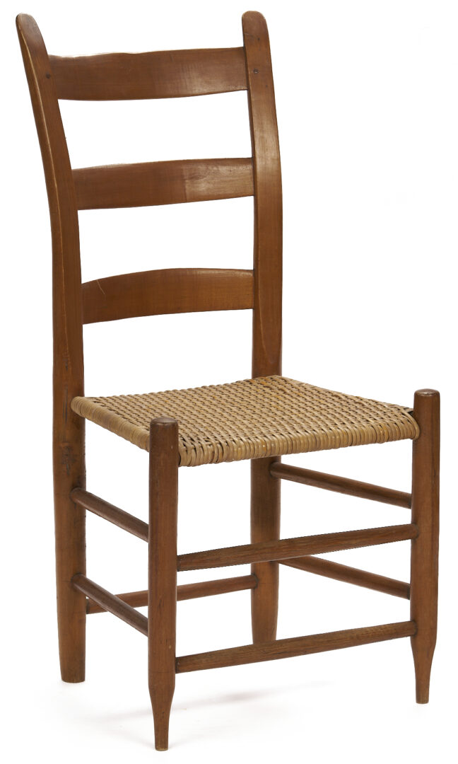 Lot 213: 2 Dick Poyner Middle Tennessee Chairs (First set of 2)
