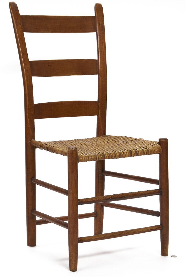 Lot 213: 2 Dick Poyner Middle Tennessee Chairs (First set of 2)
