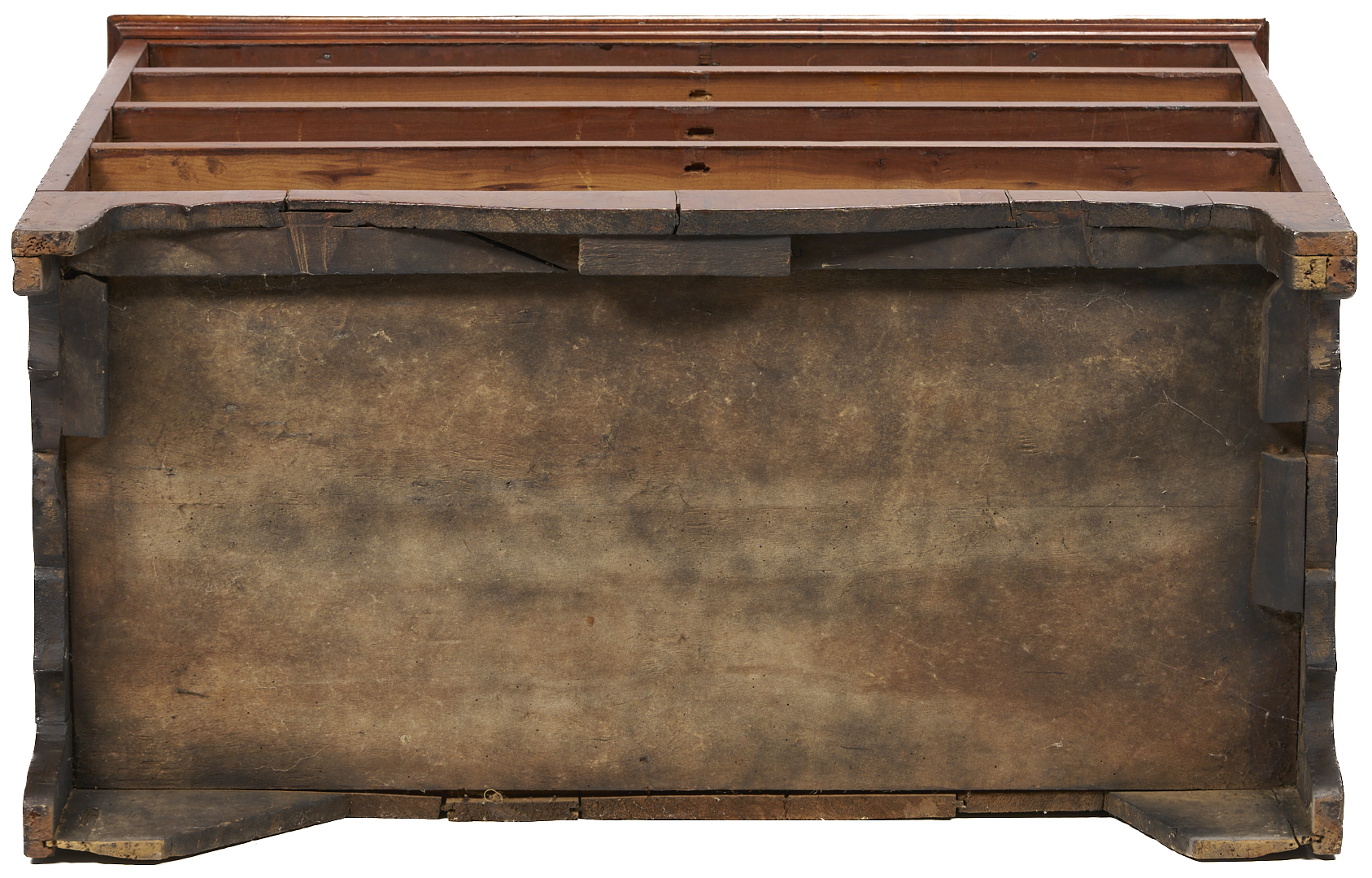 Lot 215: Cherry Hepplewhite Chest of Drawers