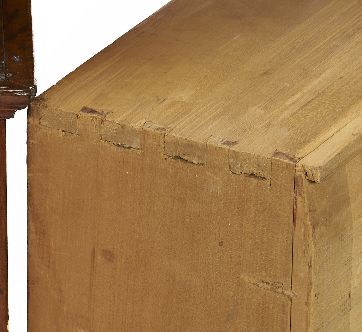 Lot 215: Cherry Hepplewhite Chest of Drawers