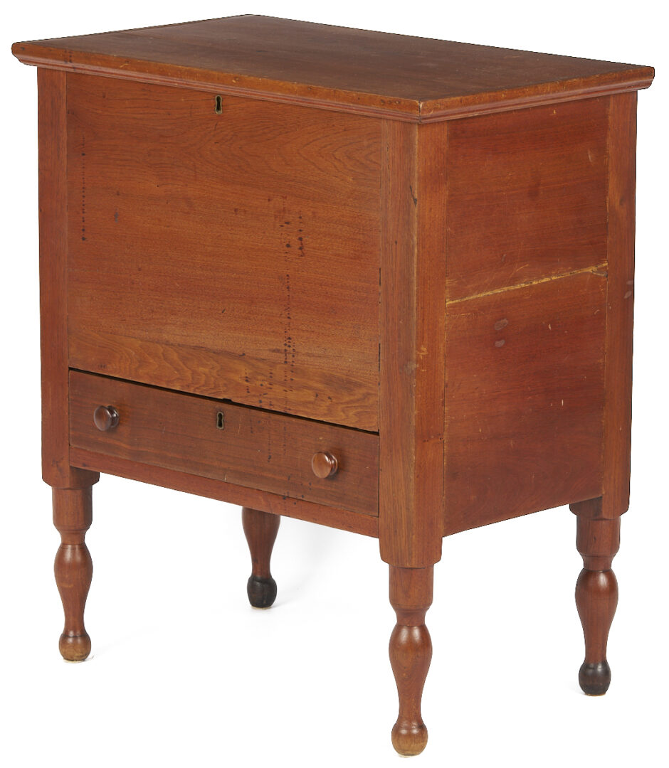 Lot 218: Diminutive Walnut Sugar Chest, Kentucky