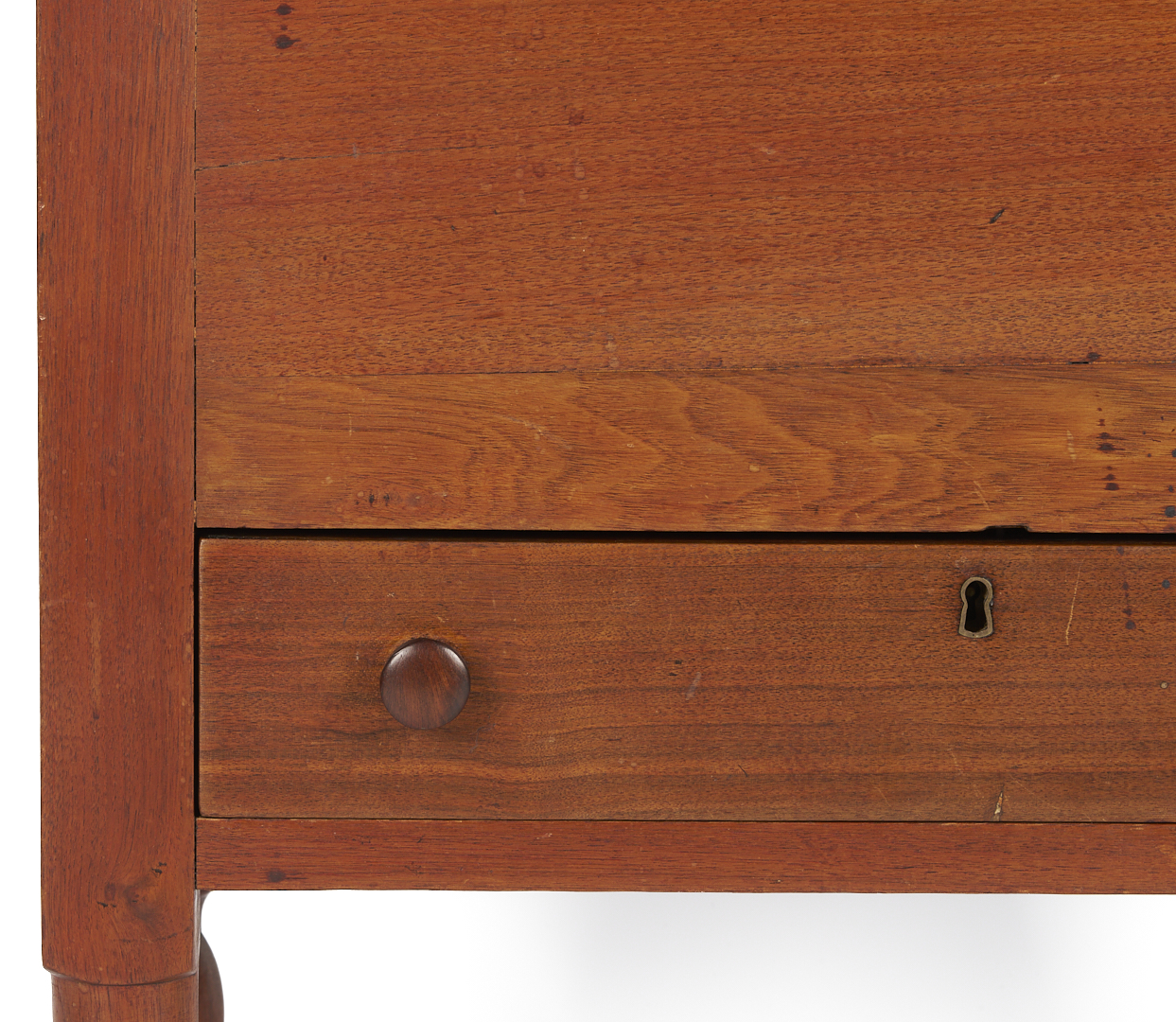 Lot 218: Diminutive Walnut Sugar Chest, Kentucky