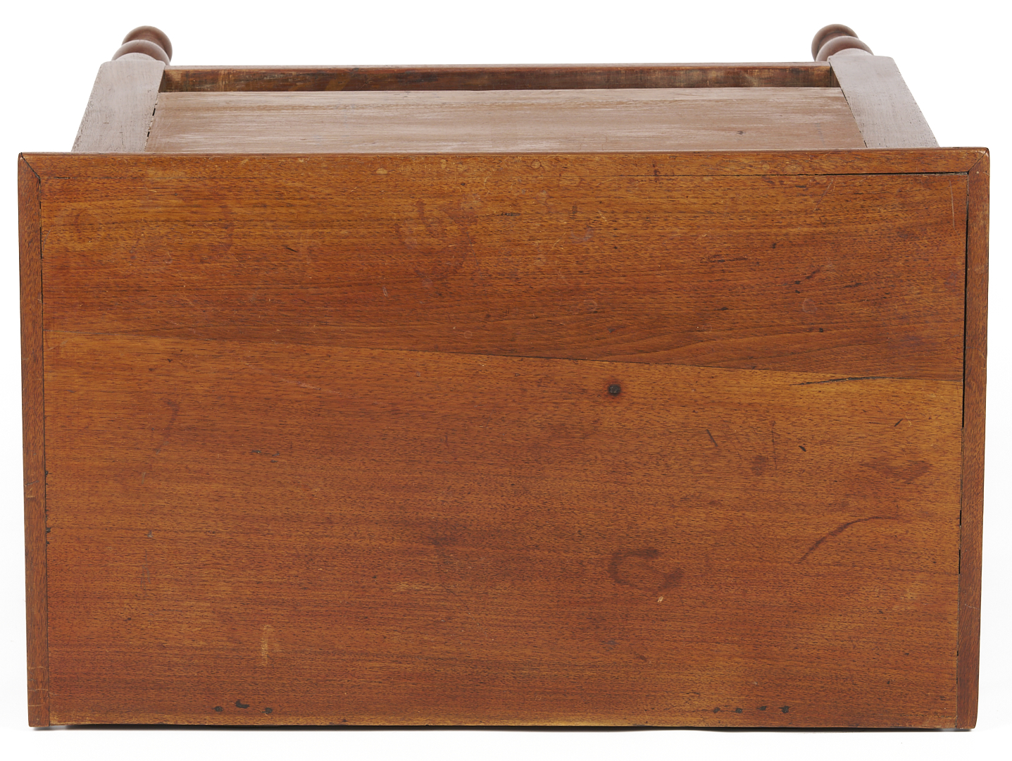 Lot 218: Diminutive Walnut Sugar Chest, Kentucky