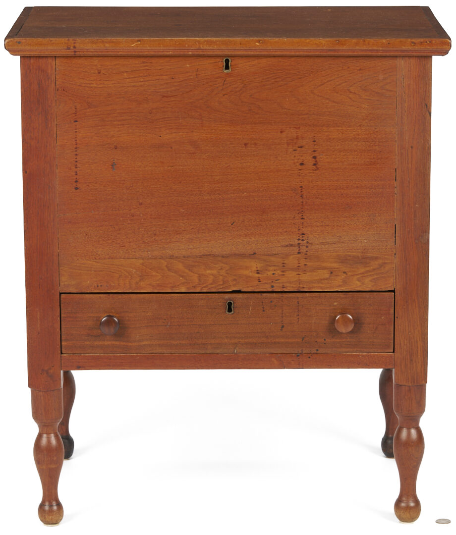 Lot 218: Diminutive Walnut Sugar Chest, Kentucky