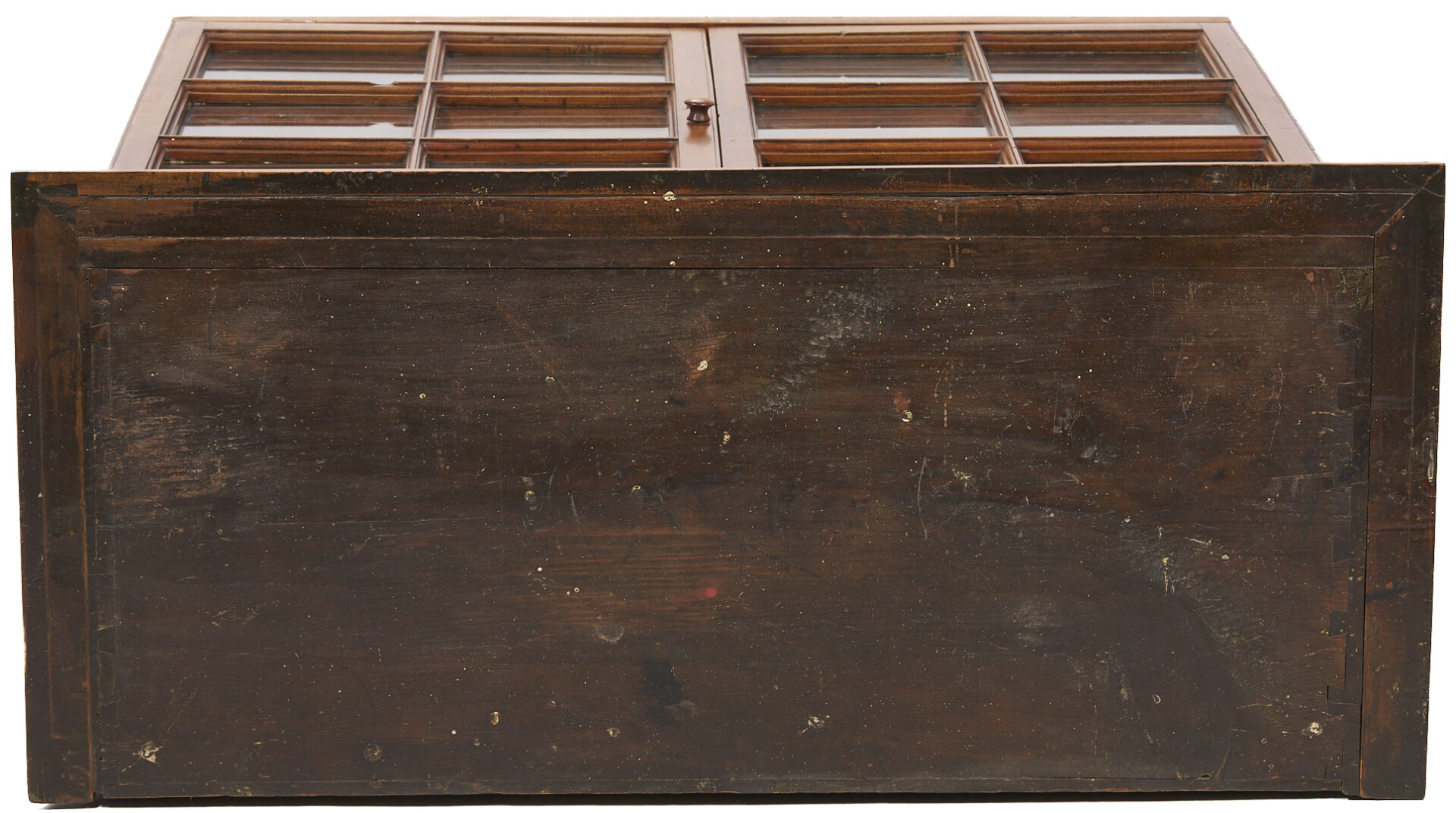 Lot 220: Southern Federal Cherry Butler’s Desk and Bookcase with Inlay, Poss. VA