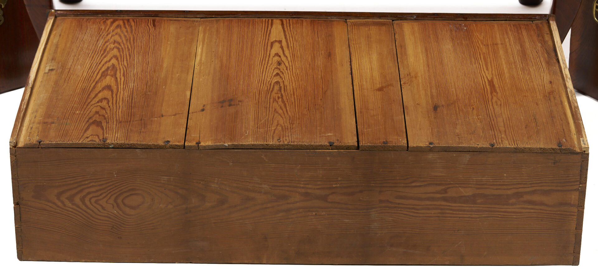 Lot 221: Southern Walnut High Chest on Frame w/ Cabriole Legs, poss. VA